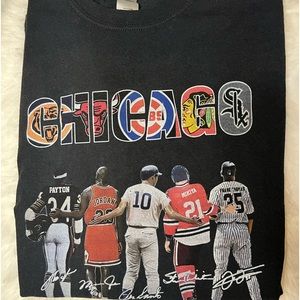 CHICAGO 🏆 RARE 90’s sports team graphic tee